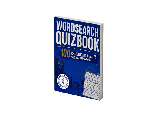 Wordsearch Quizbook for Evertonians