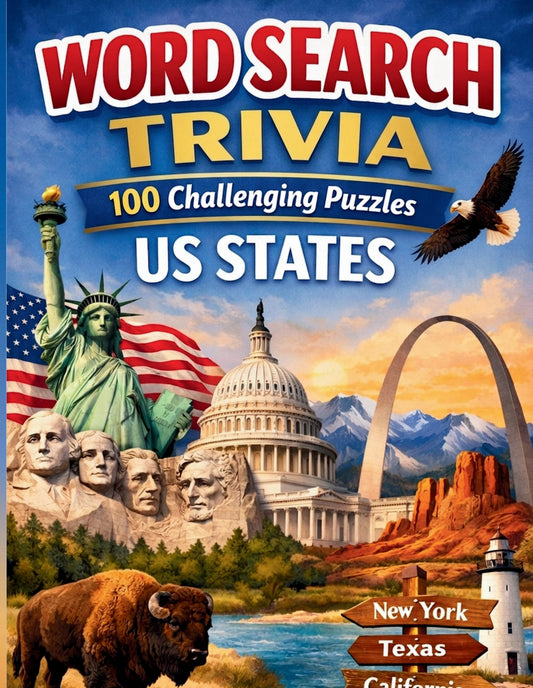 Word Search Trivia - US States
