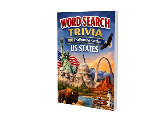 Word Search Trivia - US States